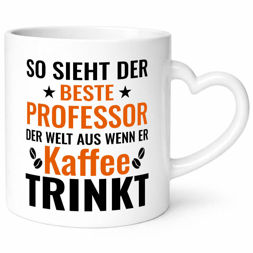 Kaffee trinkt: Professor | Uni Universität lustiger Spruch Geschenk Humor