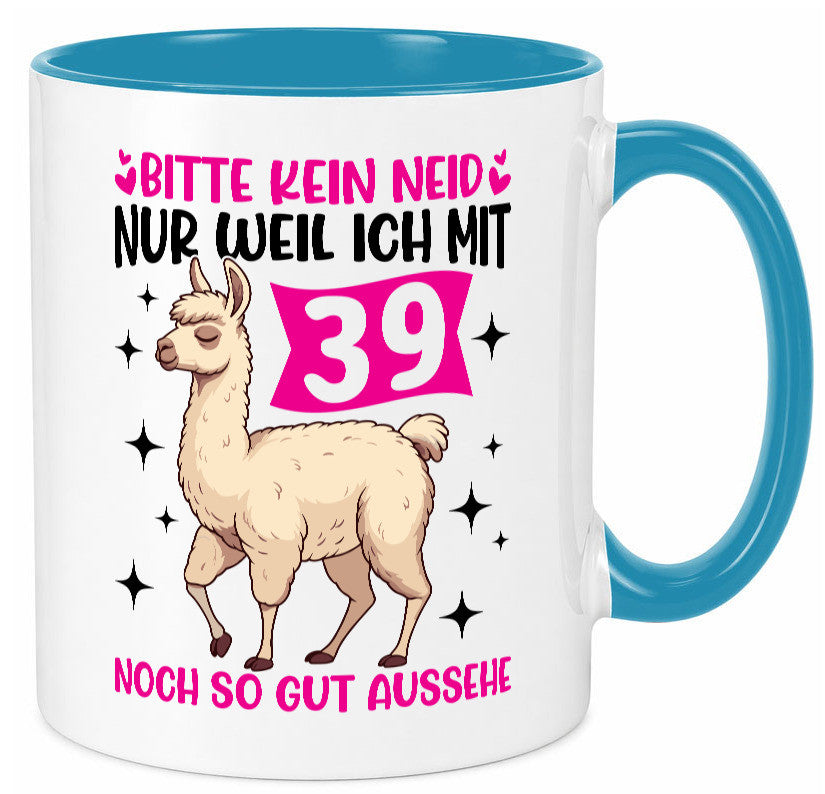 39. Geburtstag | 39 Jahre Lama gut aussehen Geschenk Geschenkidee lustiger