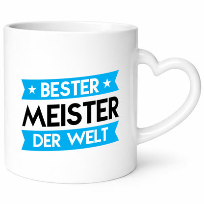 Bester Meister | Meisterbrief Humor Geschenkidee Tasse