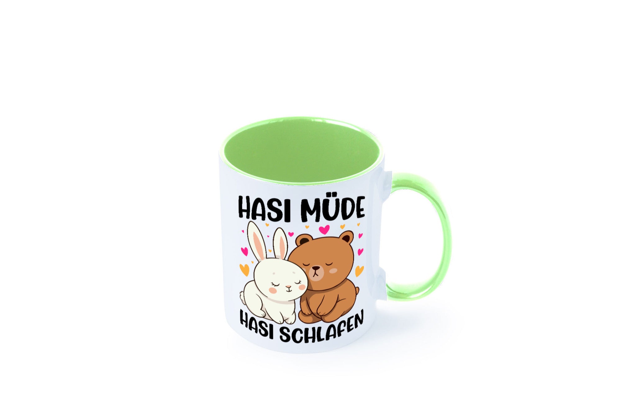 Hasi Müde | schlafen Kaninchen Häschen v2 lustiger Spruch Geschenk Humor