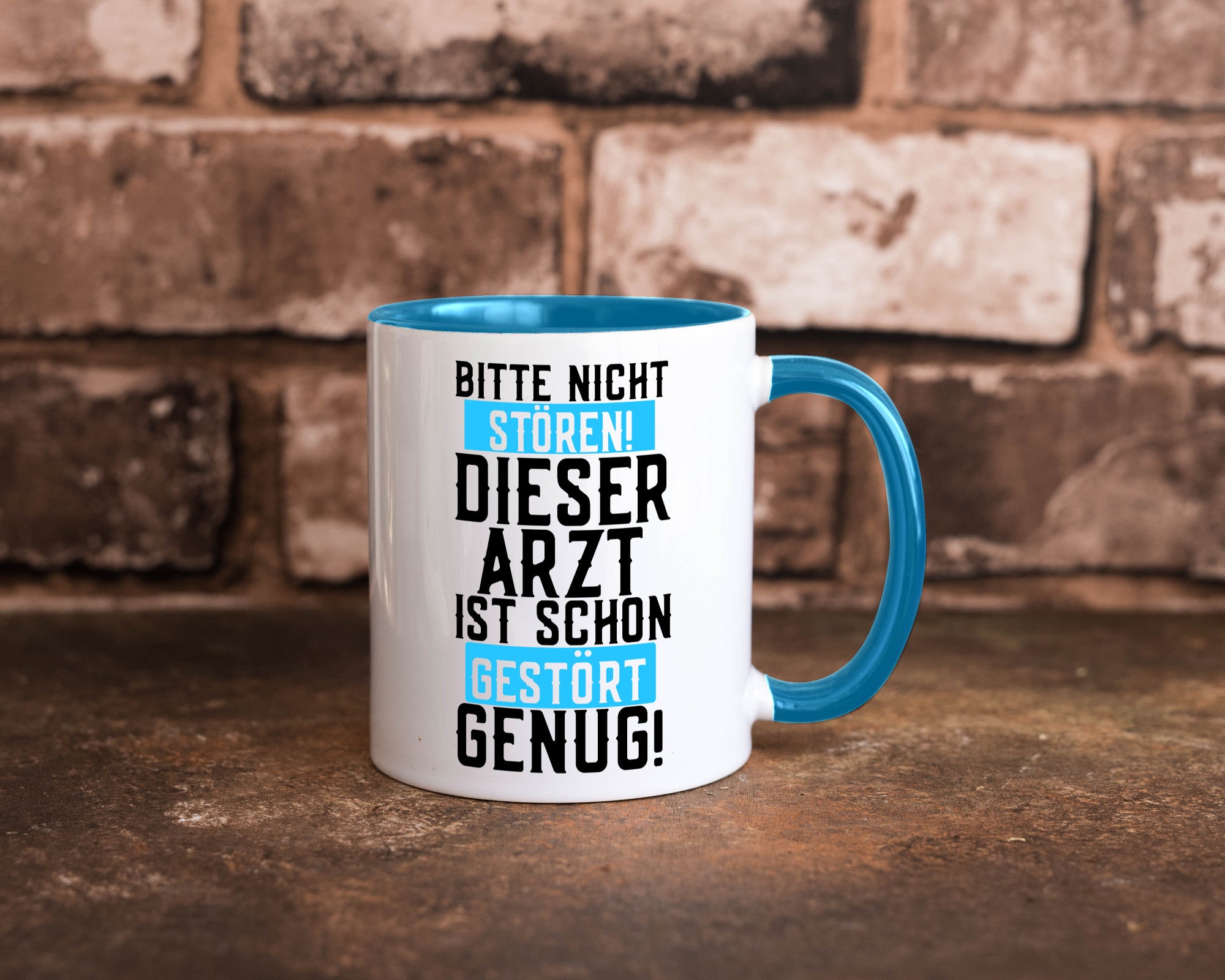 Bitte nicht stören | gestörter Arzt Sarkasmus Klinik Geschenkidee Humor Tasse