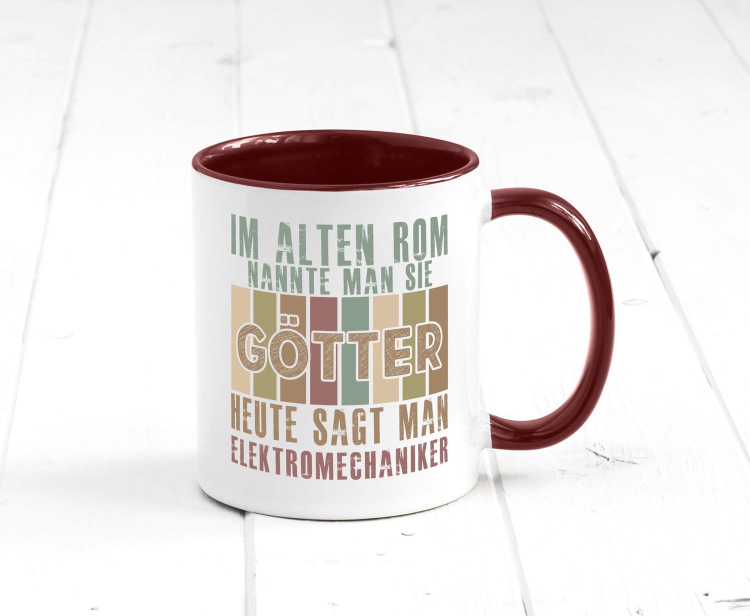 Heute sagt man: Elektromechaniker | Mechaniker Geschenk Humor Geschenkidee