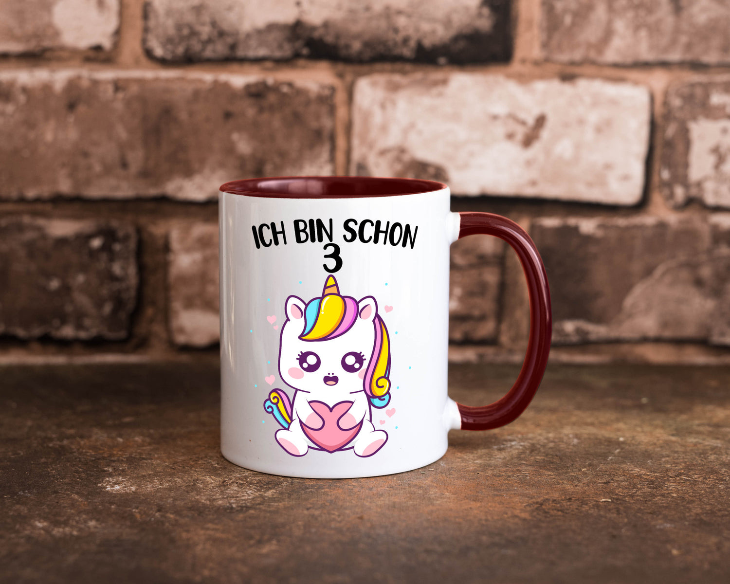 3. Geburtstag | Ich bin schon 3 Jahre Einhorn Mädchen lustig Geschenkidee