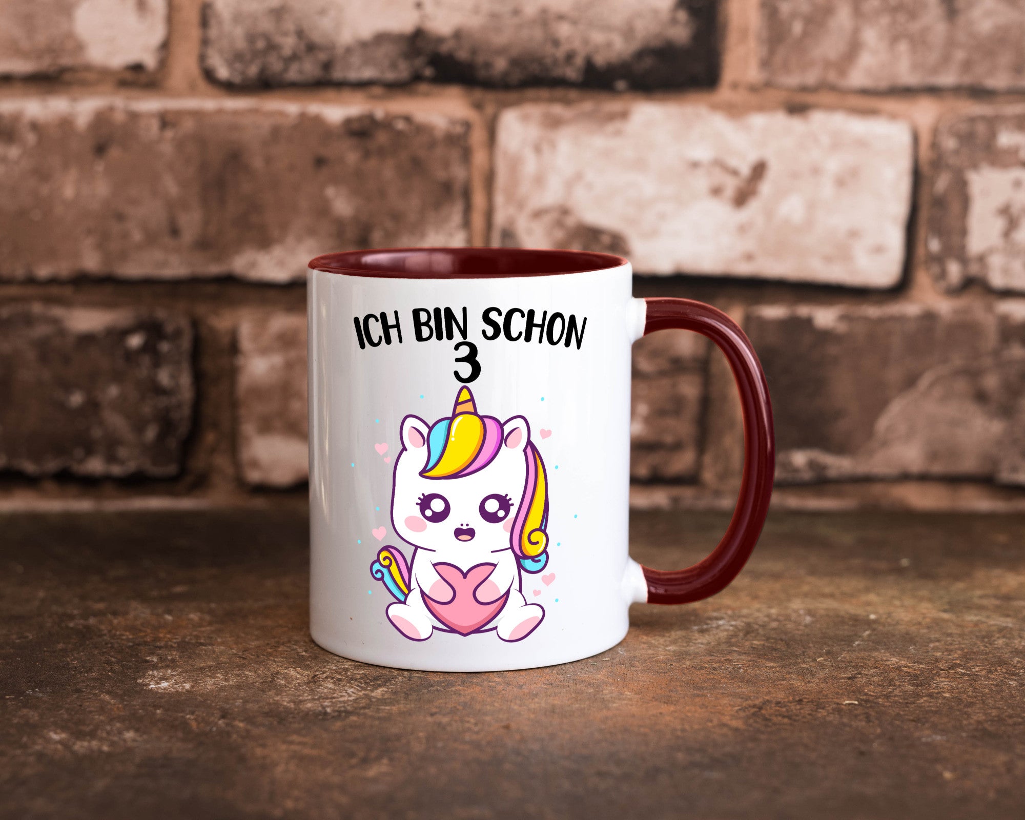 3. Geburtstag | Ich bin schon 3 Jahre Einhorn Mädchen lustig Geschenkidee
