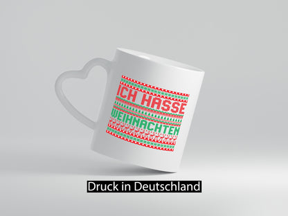 Ich Hasse Weihnachten | Ugly Christmas anti v2 Humor Geschenkidee Tasse