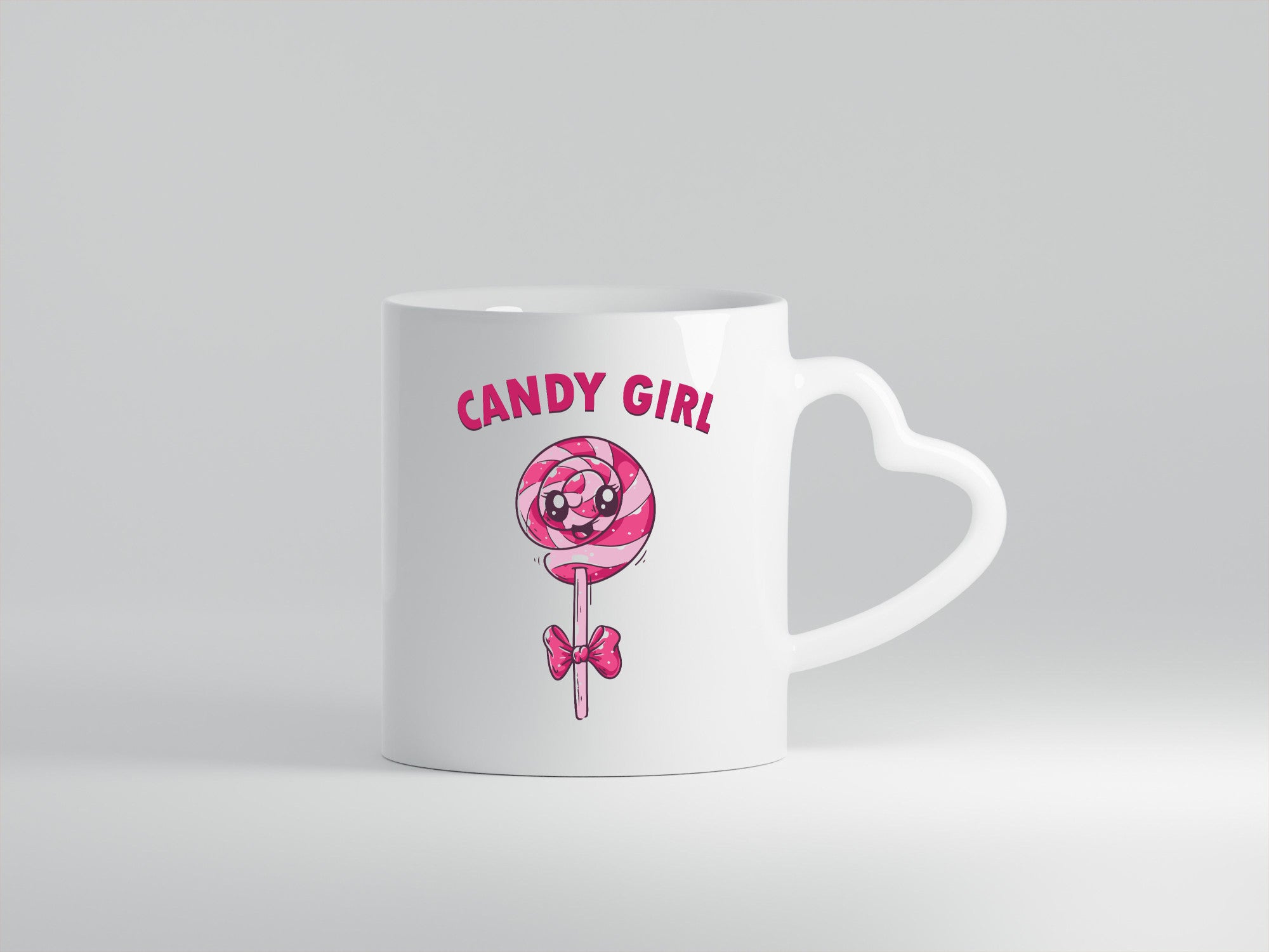 Candy Girl | Lolly Schleife Geschenkidee Humor Tasse