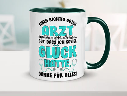 Richtig guter Arzt | Dankeschön Tasse Ärzte Spruch vl9 Humor Geschenkidee