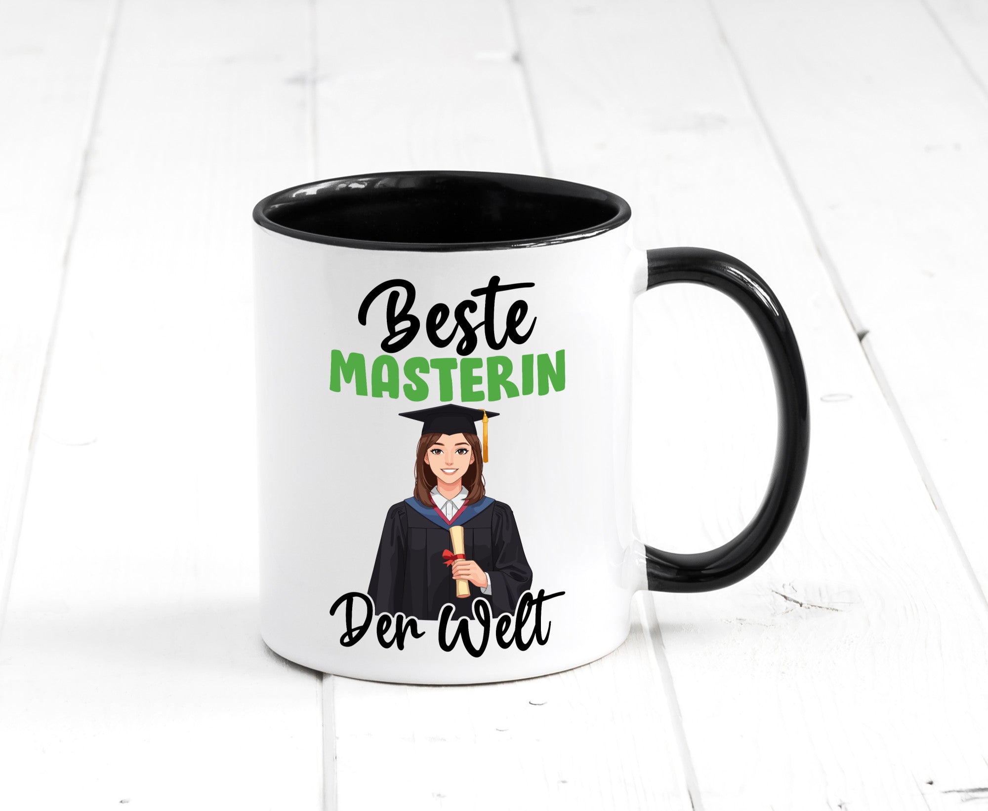 Beste Masterin | Student Uni Studium Humor Geschenkidee Tasse
