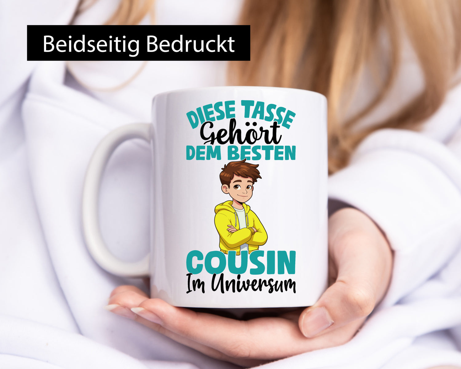 Im Universum: Cousin | Familie Verwandschaft Geschenk Geschenkidee lustiger