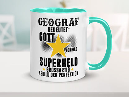 Bedeutung von Geograf | Geografie lustiger Spruch Geschenk Humor Geschenkidee