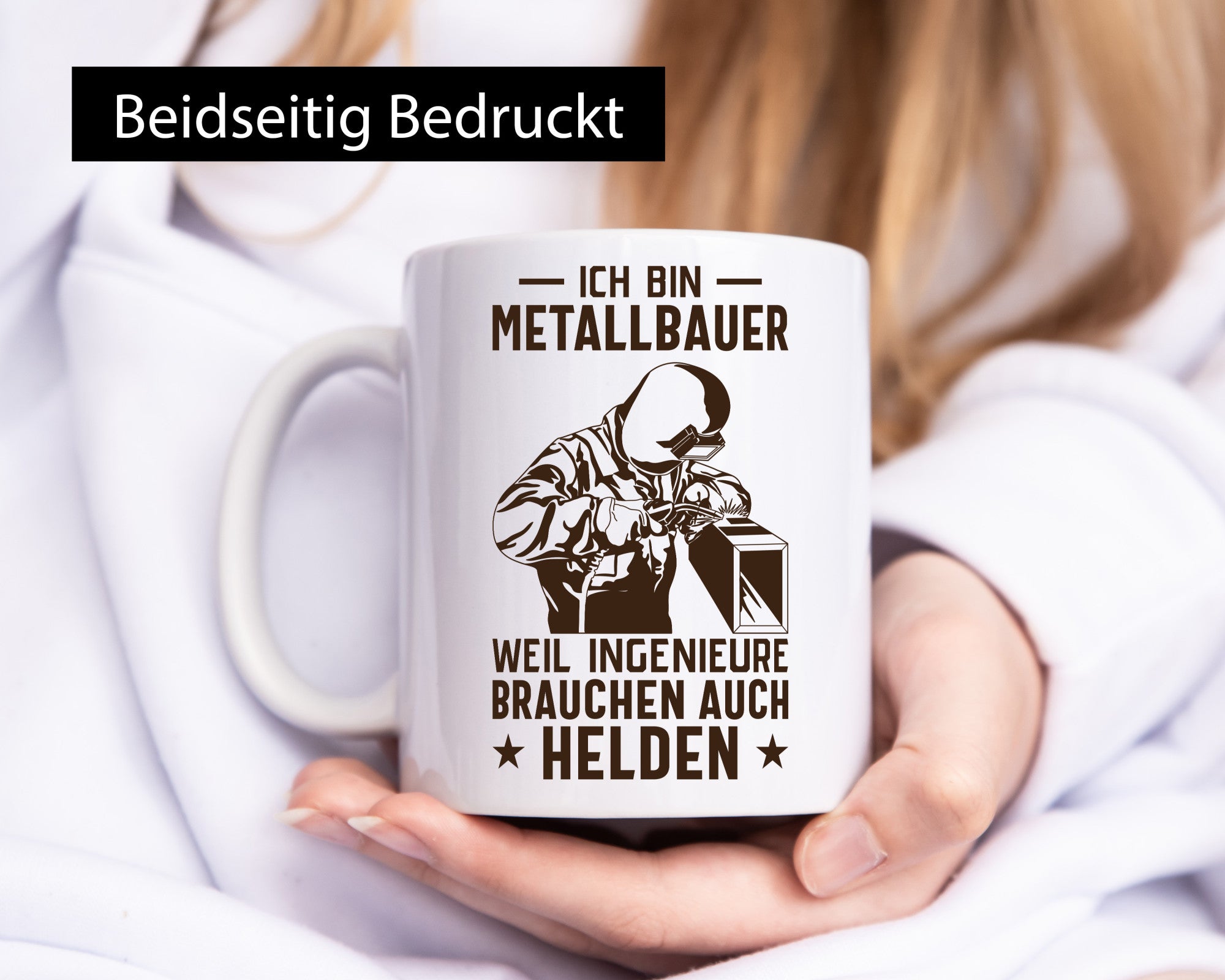 Metallbauer, Helden | Schweisser lustiger Spruch Geschenk Humor Geschenkidee