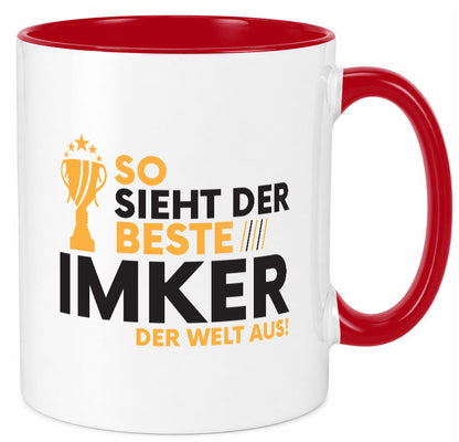 Der Weltbeste Imker | Imkerei lustiger Spruch Geschenk Humor Geschenkidee Tasse