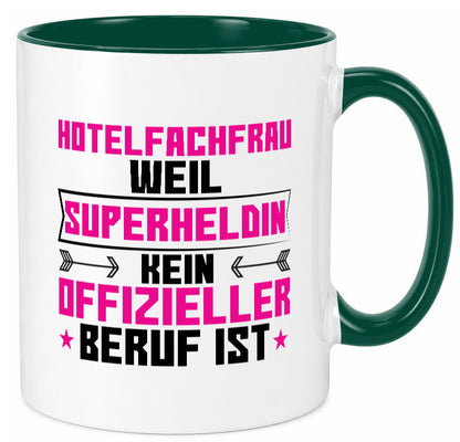 Superheldin Hotelfachfrau | Hotel lustiger Spruch Geschenk Humor Geschenkidee