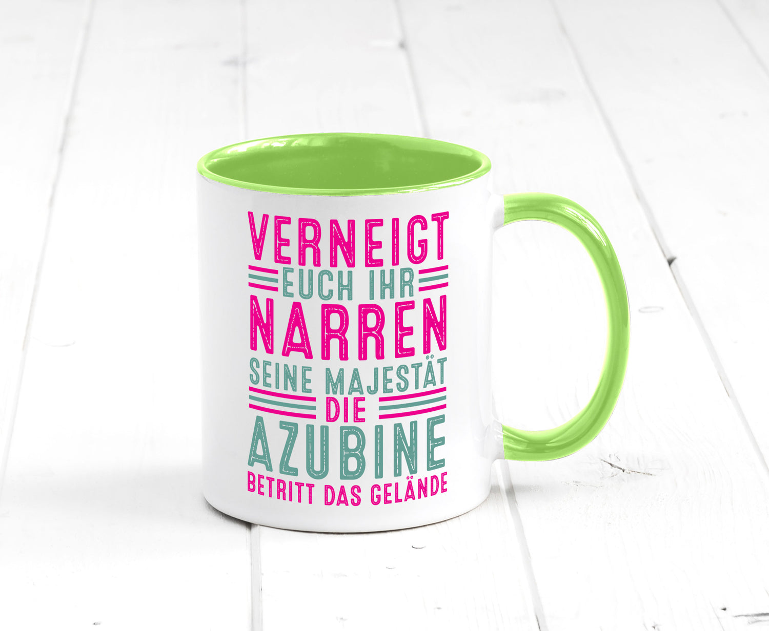 Verneigt euch: Azubine | Ausbildung Lehre Lehrling v2 lustiger Spruch Geschenk