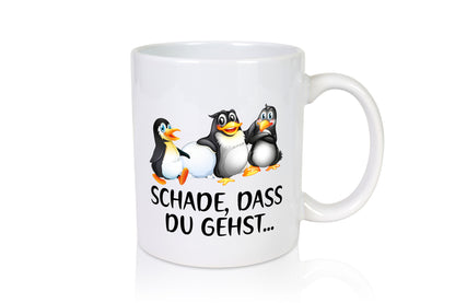 Schade das du gehst | Arbeitskollegen Mitarbeiter Humor Arbeit Kollegen Büro
