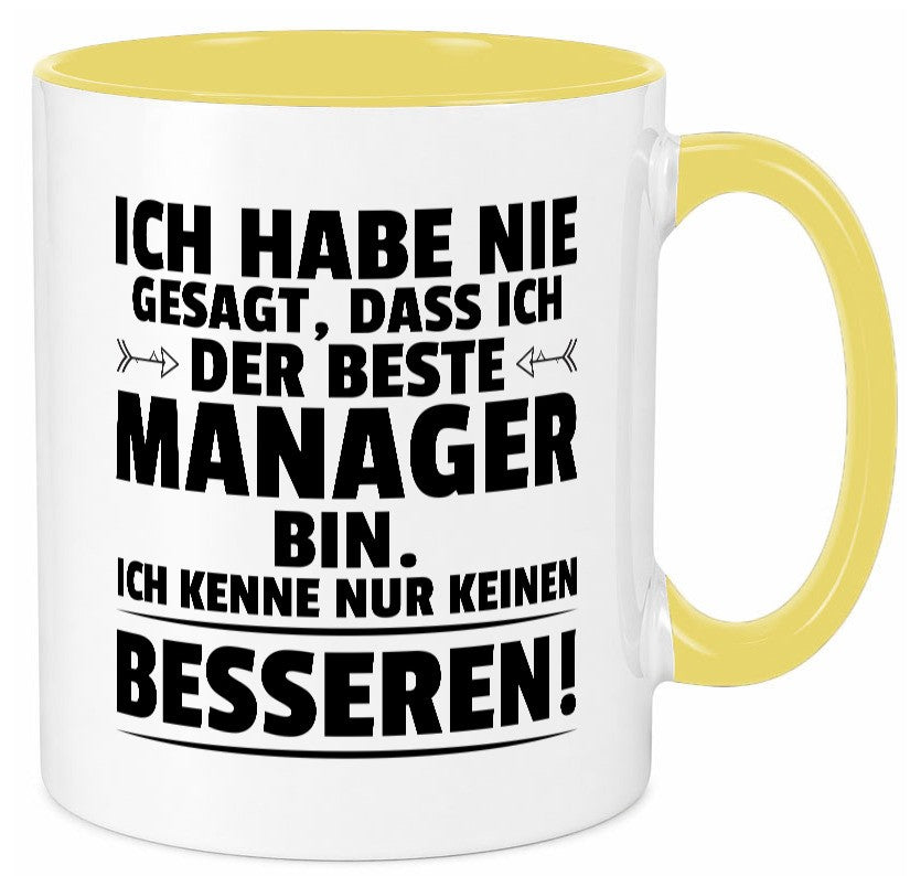 Keinen Besserer Manager | Management Geschenkidee Humor Tasse