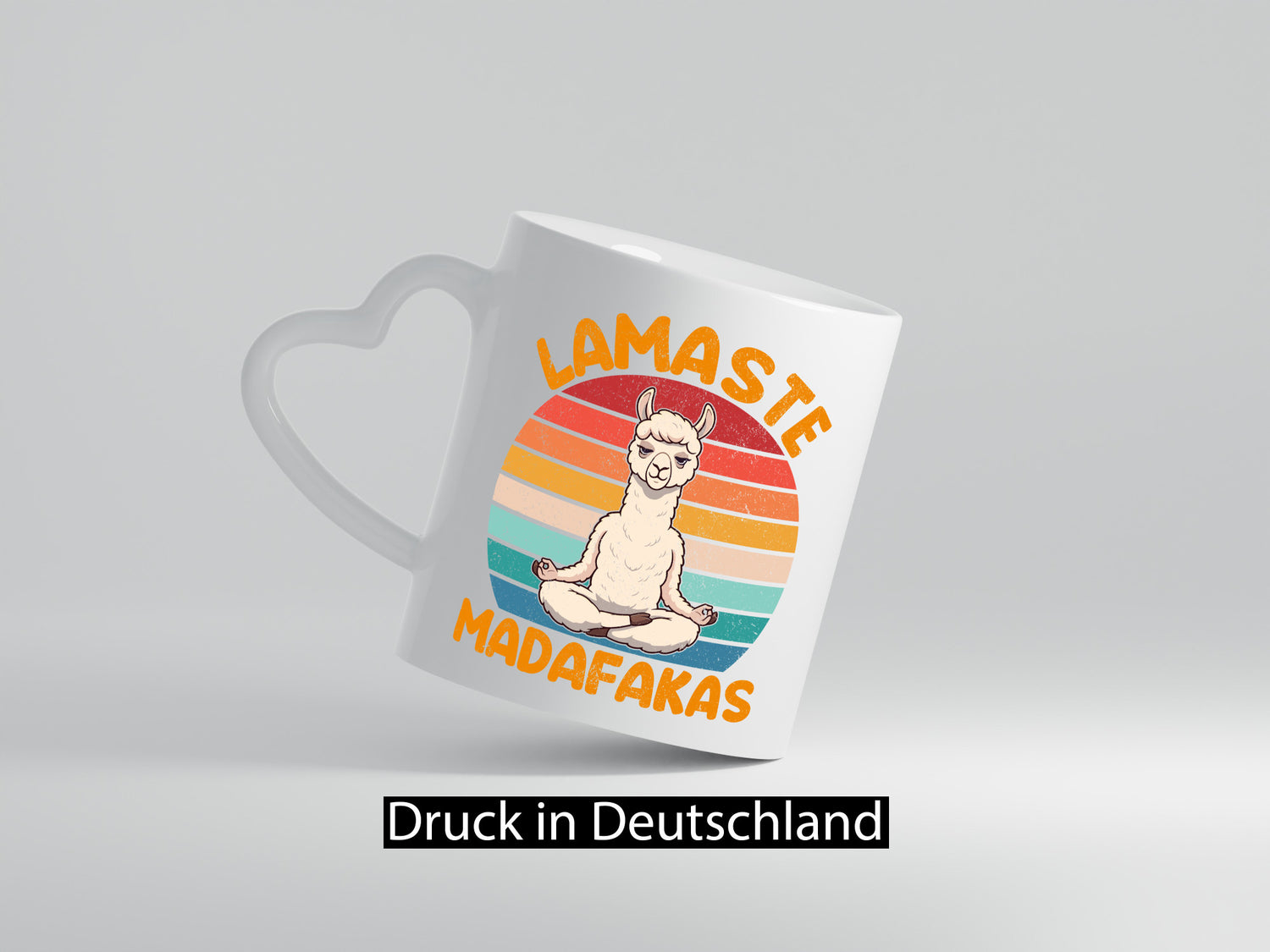 Lamaste | Madafakas Lama Vintage Humor Geschenkidee Tasse