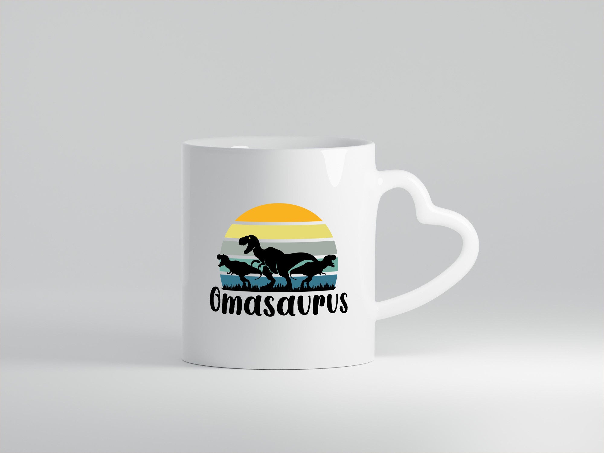 Omasaurus | Muttertag Dinosaurier Humor Familie Geschenkidee Tasse