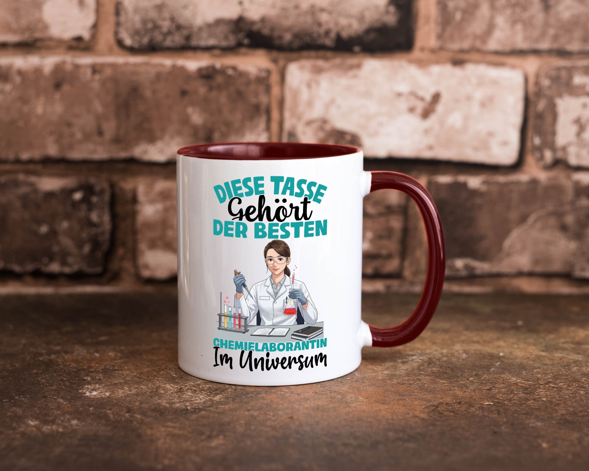 Im Universum: Chemielaborantin | Laborantin Chemie lustiger Spruch Geschenk