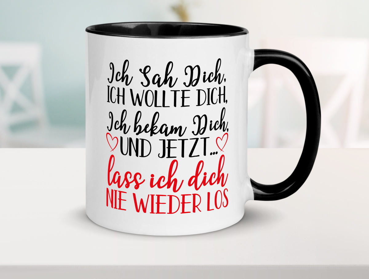 Ich will dich lustig Humor Geschenkidee Geschenk Tasse