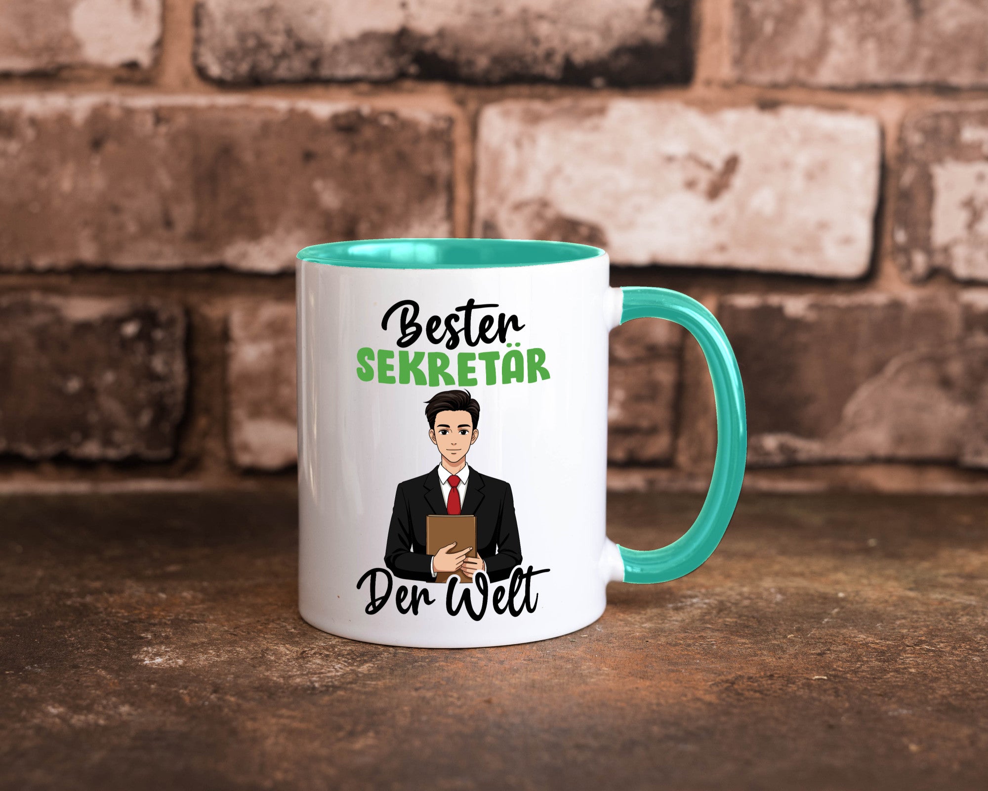 Bester Sekretär | Büro v2 lustiger Spruch Geschenk Arbeit Kollegen Tasse