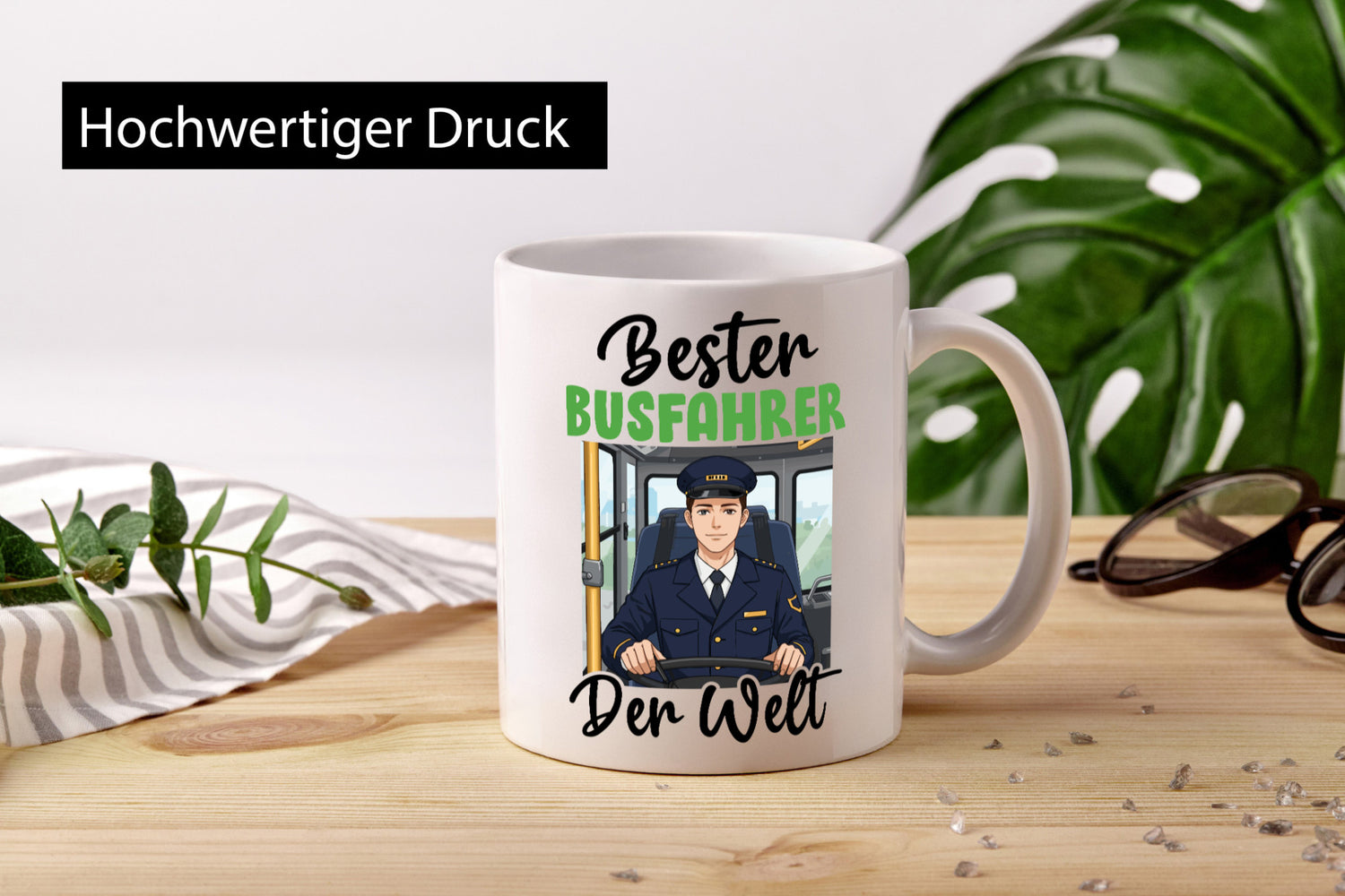 Bester Busfahrer | Berufsfahrer Fahrer Geschenk Arbeit Kollegen Büro lustiger