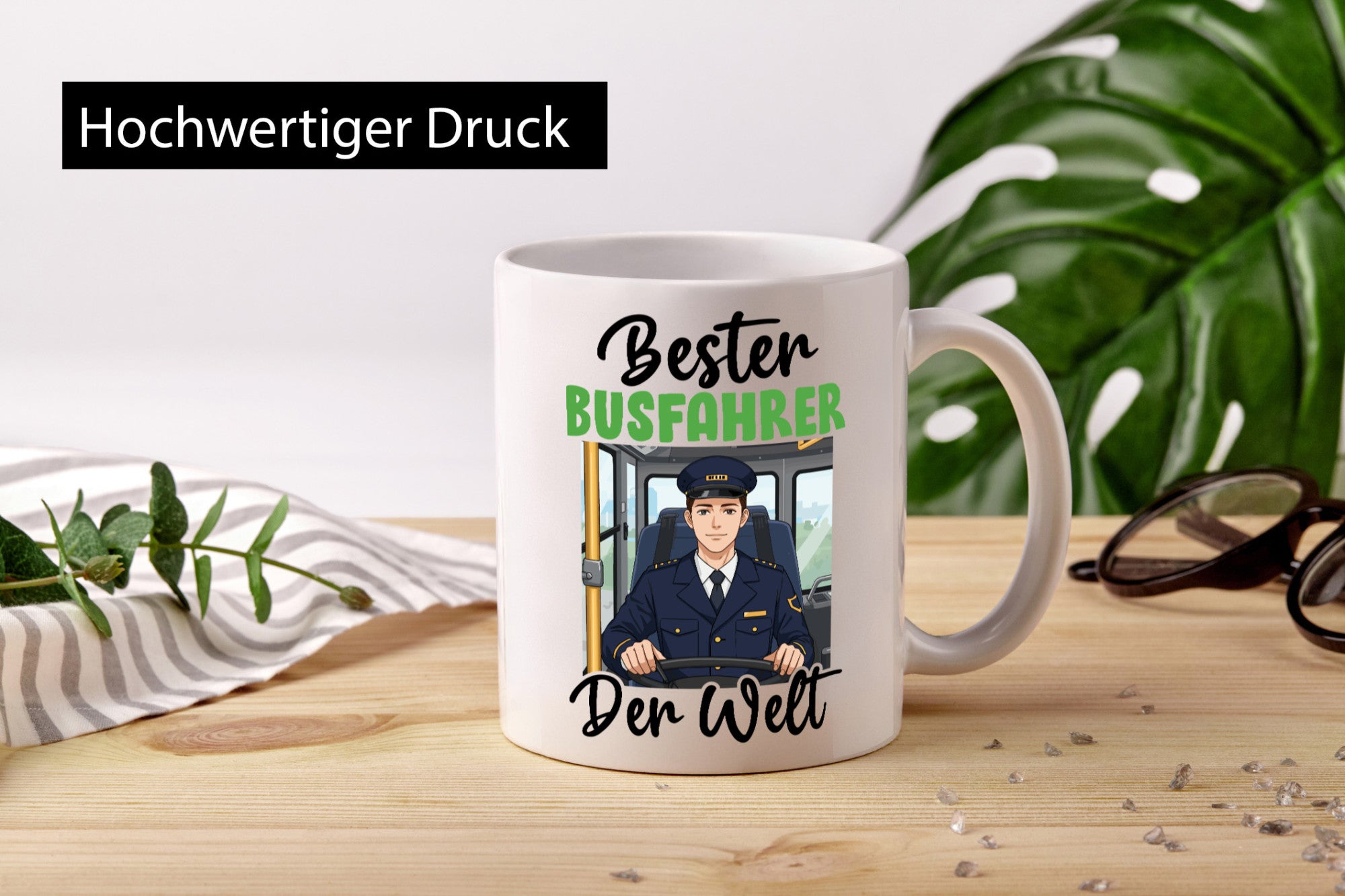 Bester Busfahrer | Berufsfahrer Fahrer Geschenk Arbeit Kollegen Büro lustiger