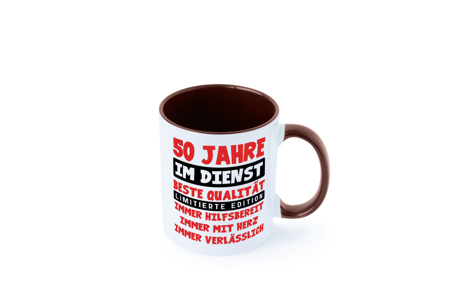 50 Jahre im Dienst | Jubiläum Arbeit v9 lustiger Spruch Geschenk Kollegen Büro