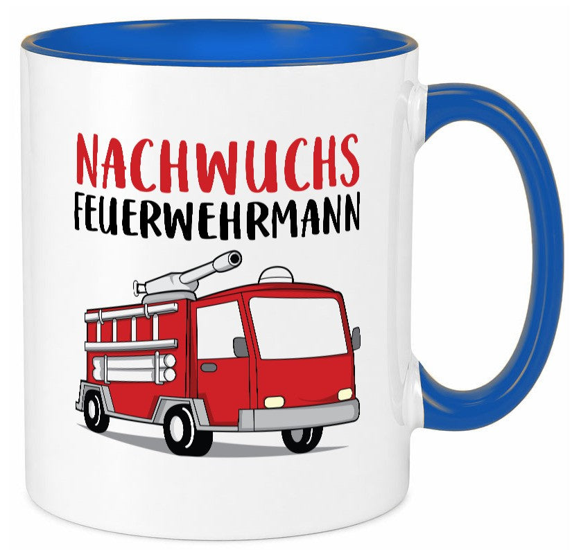 Nachwuchs Feuerwehrmann | Feuerwher Humor Geschenkidee Tasse