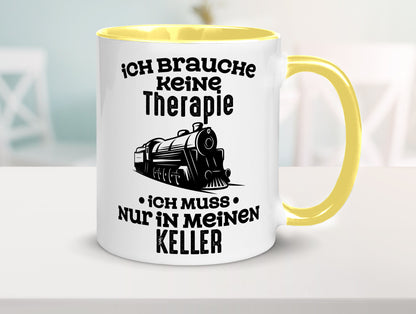 Modeleisenbahn | Hobby eisenbahn Zug lustiger Spruch Geschenk Humor Tasse
