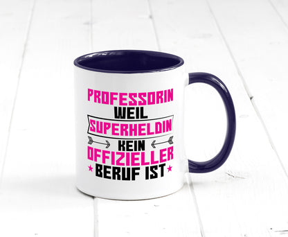 Superheldin Professorin | Uni Universität Geschenk Humor Geschenkidee lustiger
