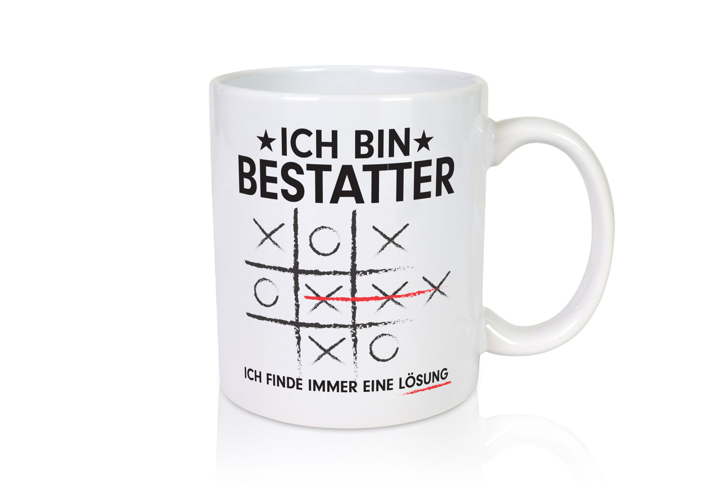 Lösung finden: Bestatter | Bestattung Totengräber v2 lustig Humor Geschenkidee