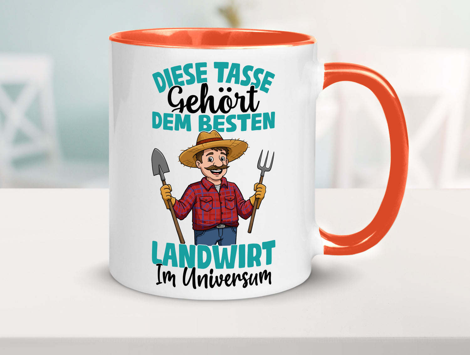 Im Universum: Landwirt | Bauer Landwirtschaft lustiger Spruch Geschenk Humor