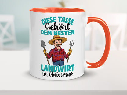 Im Universum: Landwirt | Bauer Landwirtschaft lustiger Spruch Geschenk Humor