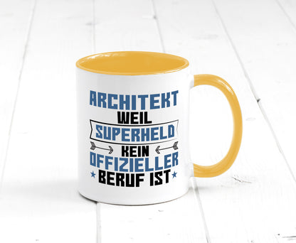 Superheld Architekt | Architektur Büro Geschenk Arbeit Kollegen lustiger Spruch