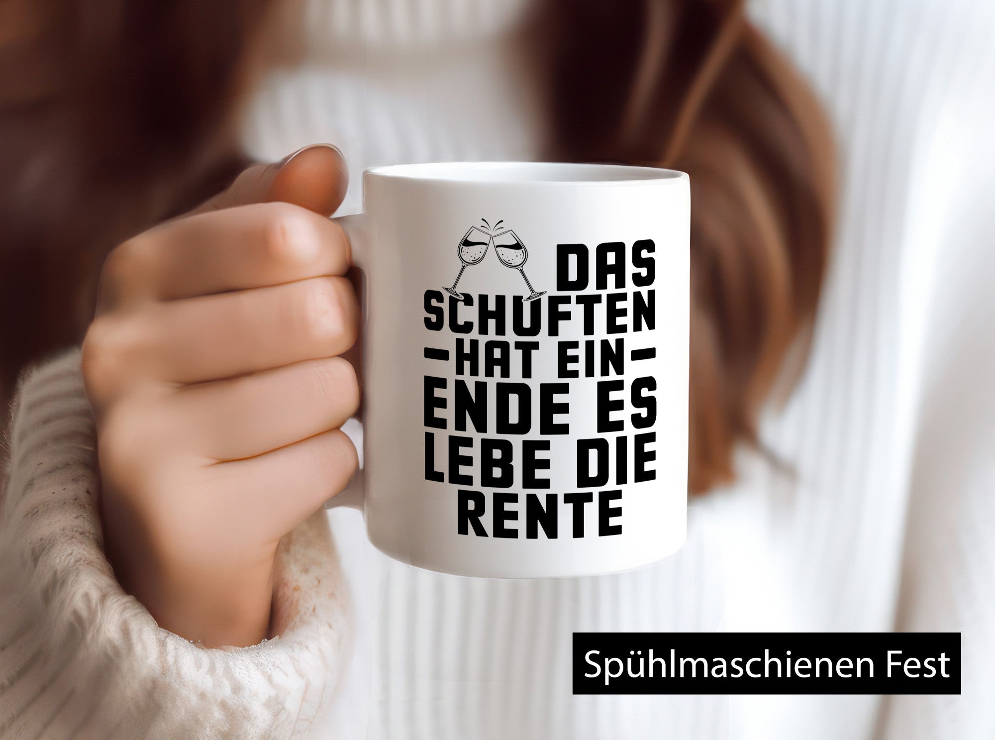 Schuften hat ein ende es lebe die Rente | Rentner lustiger Spruch Geschenk