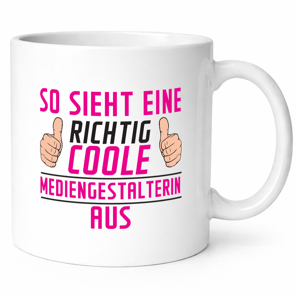 Richtig Coole Mediengestalterin | Medien lustig Humor Geschenkidee Geschenk