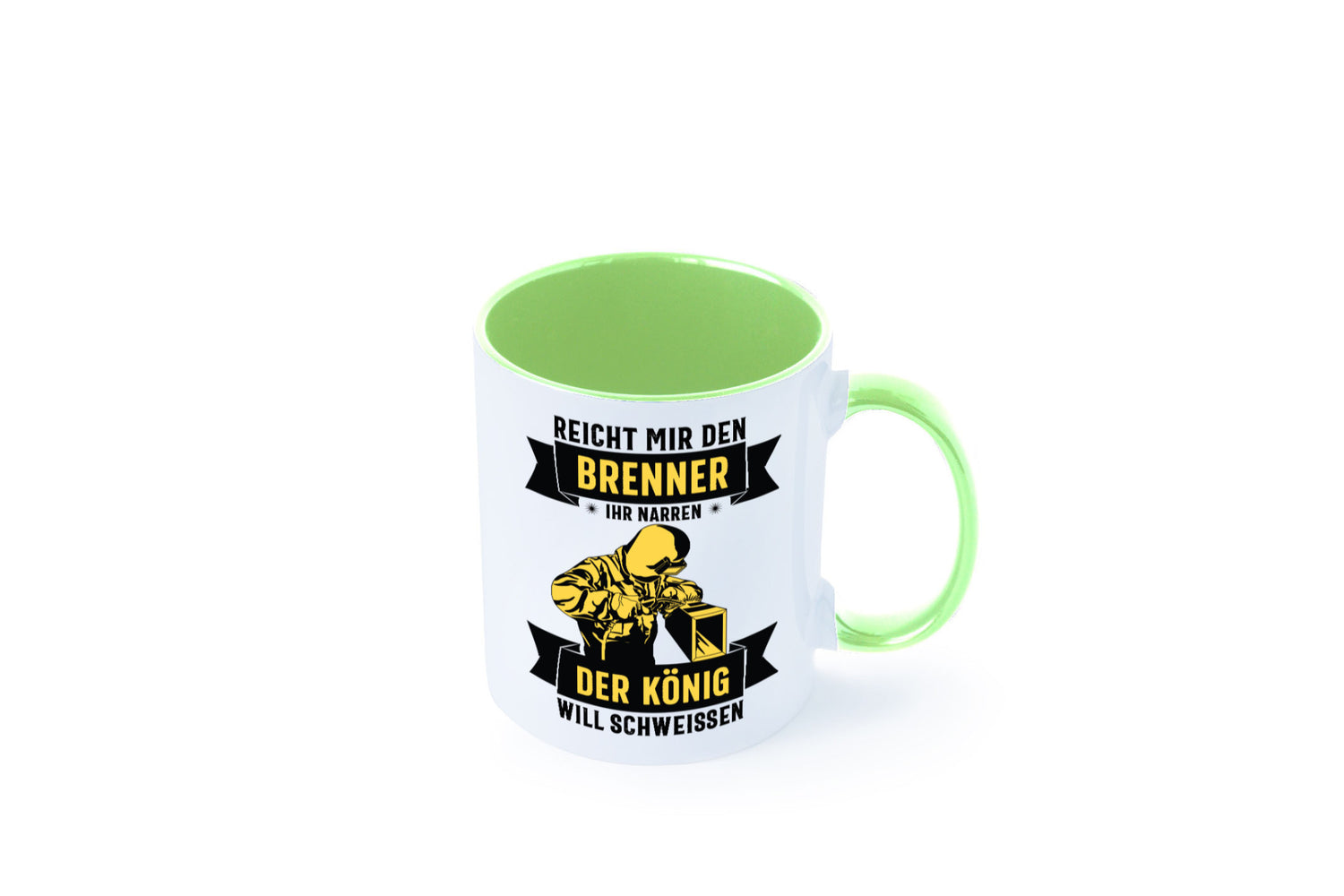 König will schweissen | Schweisser Sterne lustiger Spruch Geschenk Humor