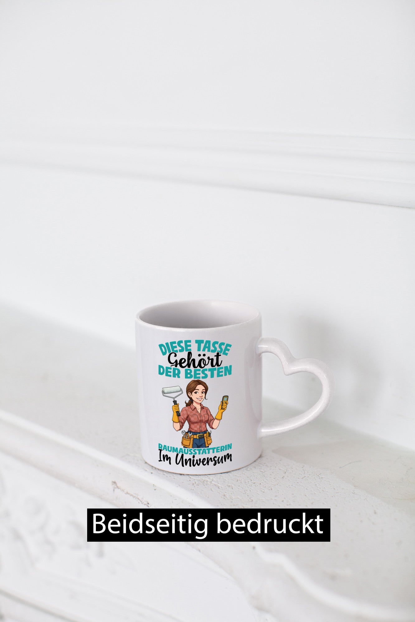 Im Universum: Raumausstatterin | Wohn Ausstatterin lustig Humor Geschenkidee