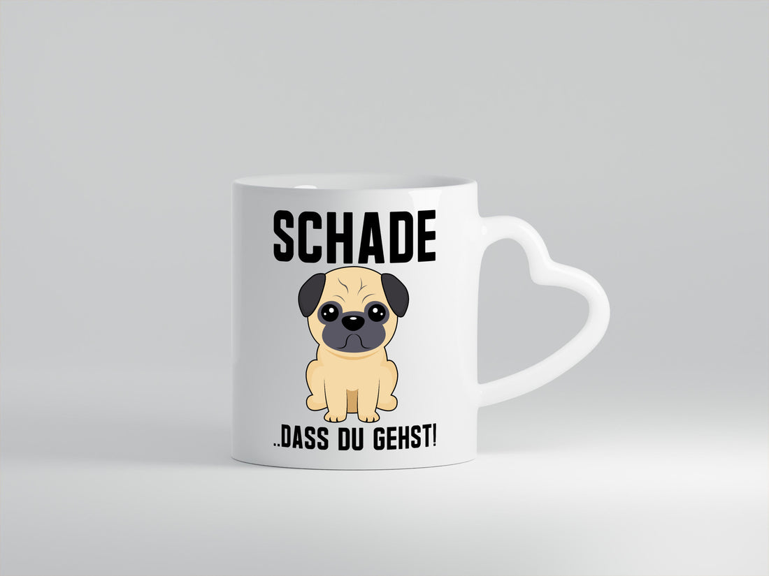 Schade das du gehst | Traurig Trauriger Hund Geschenk Tierliebhaber Humor