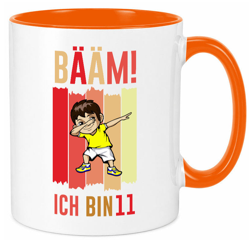 11. Geburtstag | 11 Jahre Bääm ich bin Humor Geschenkidee Tasse
