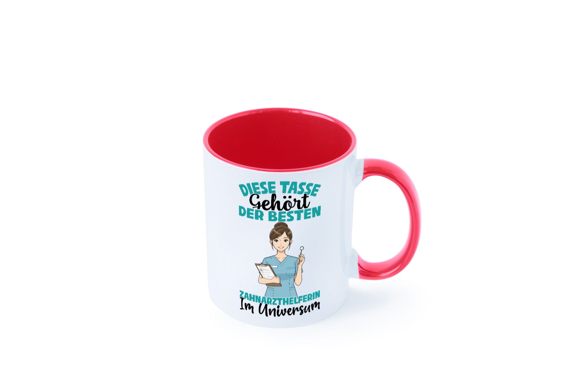 Im Universum: Zahnarzthelferin | Zahnmedizin Humor Geschenkidee Tasse