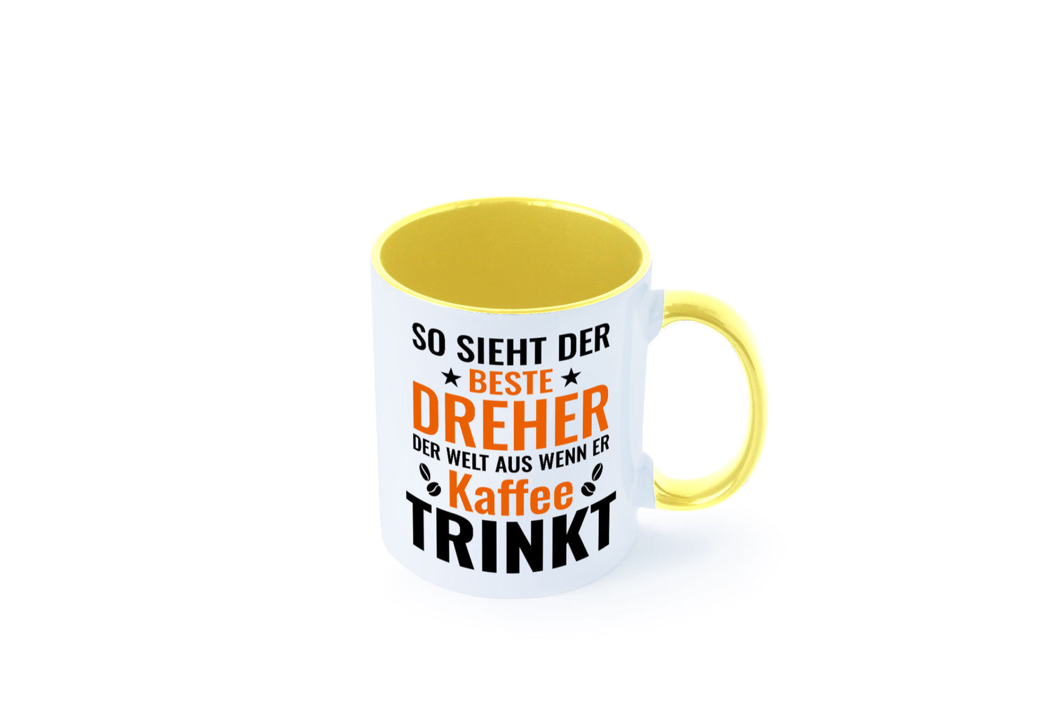 Kaffee trinkt: Dreher | Fräser Geschenkidee Humor Tasse