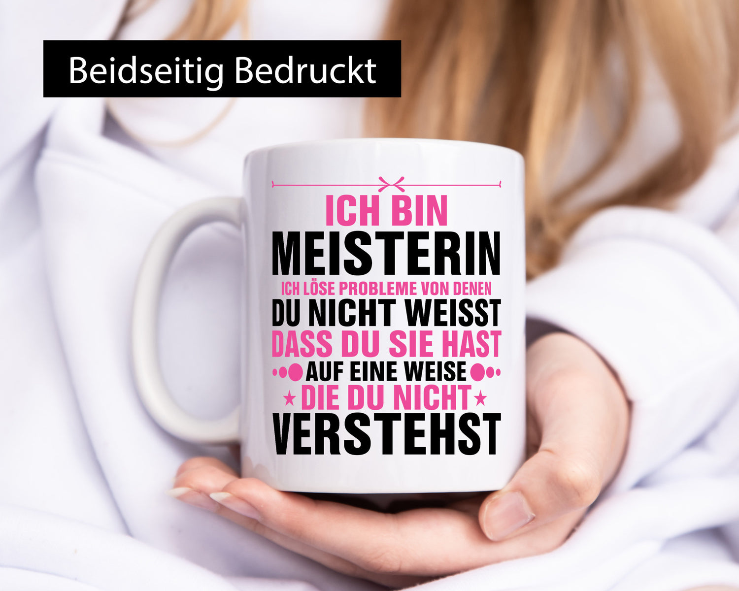 Löse Probleme: Meisterin | Meisterbrief v2 lustig Humor Geschenkidee Geschenk