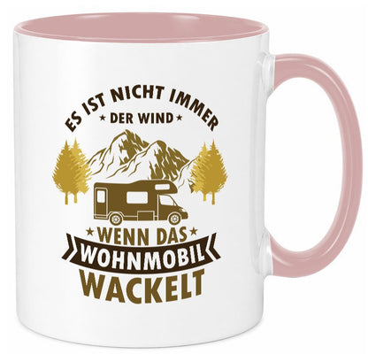 Es ist nicht immer der Wind | Wohnmobil wackelt Geschenk Humor Geschenkidee Tasse