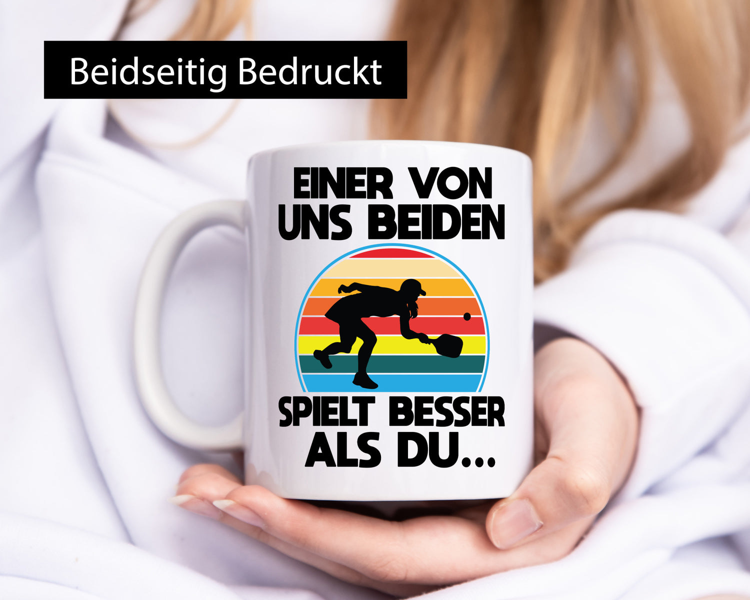 Einer von uns beiden Spielt besser als du | Sport Geschenkidee Humor Tasse
