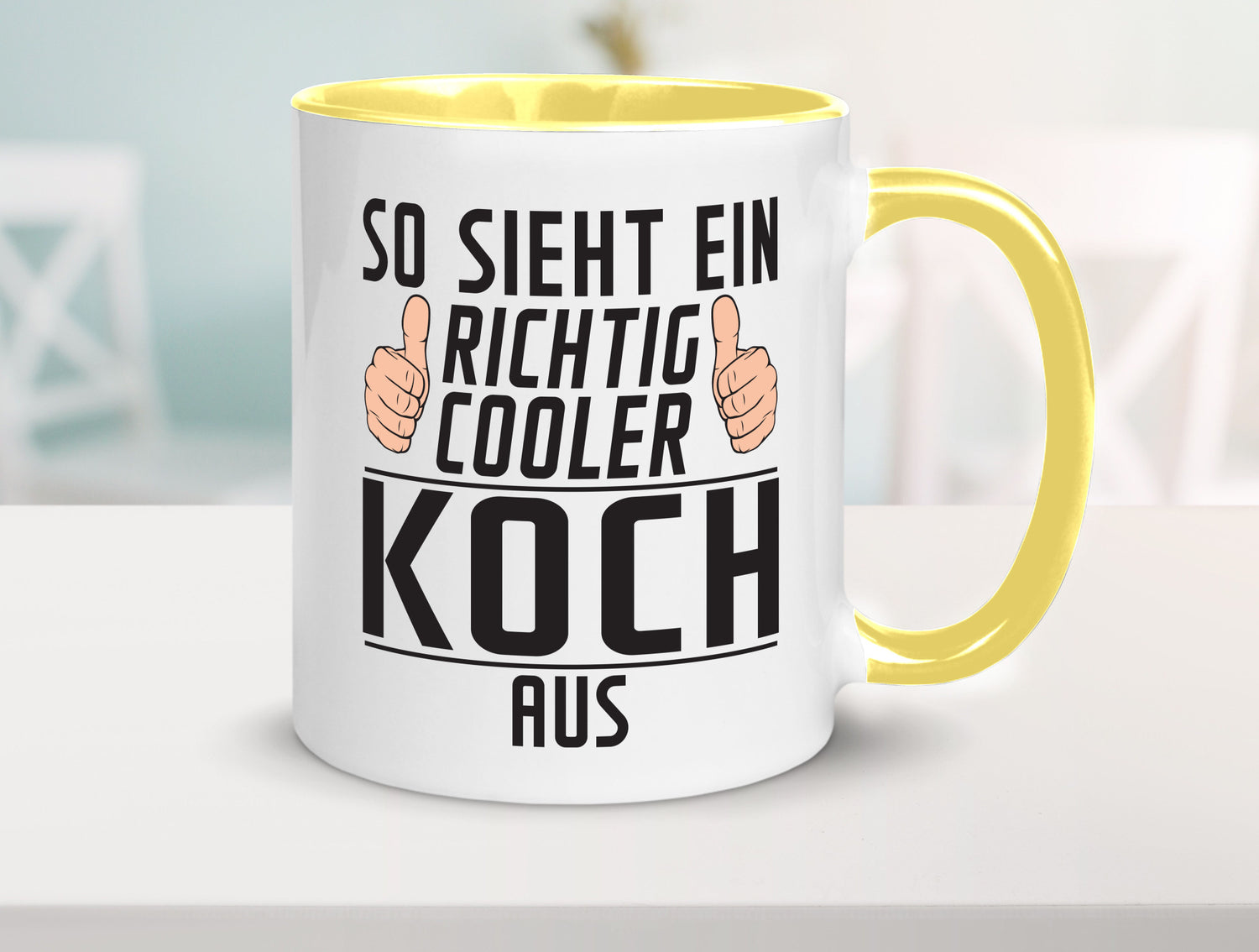 Richtig Cooler Koch | Chefkoch Humor Arbeit Kollegen Büro Geschenkidee Tasse