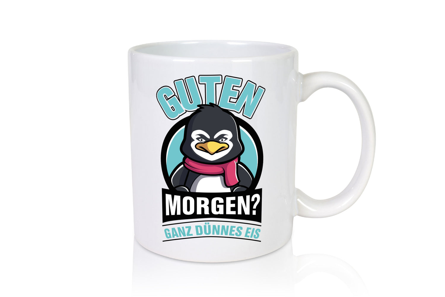 Guten Morgen? Ganz Dünnes Eis | Pinguin Geschenk Humor Geschenkidee lustiger