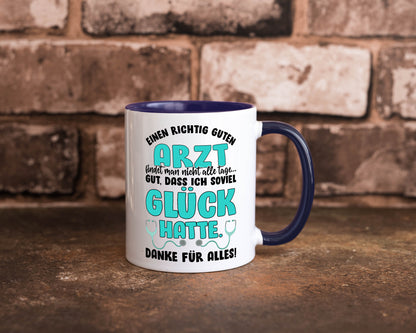 Richtig guter Arzt | Dankeschön Tasse Ärzte Spruch vl9 Humor Geschenkidee
