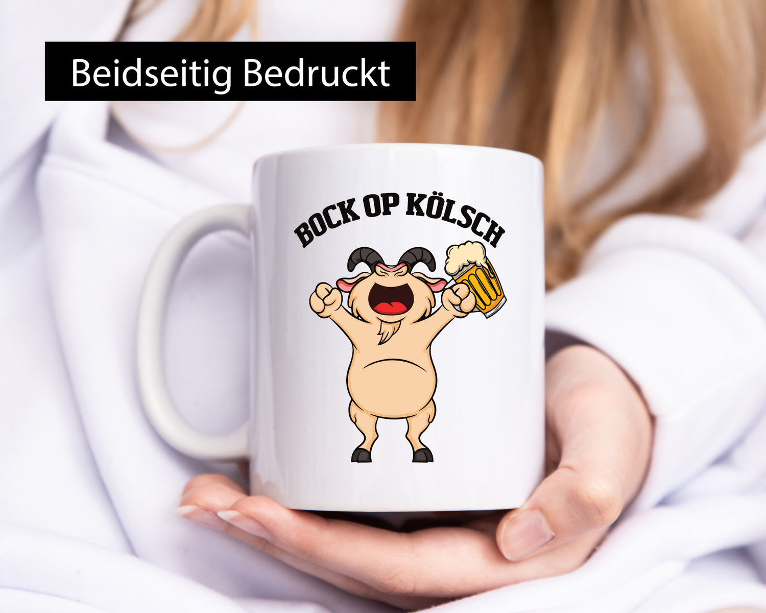 Bock op Kölsch | Schwein| Bierglas Humor Geschenkidee Tasse